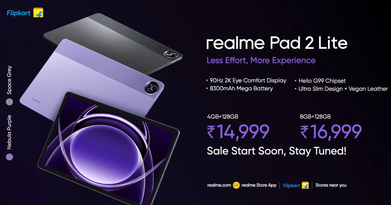 realme Pad 2 Lite India price