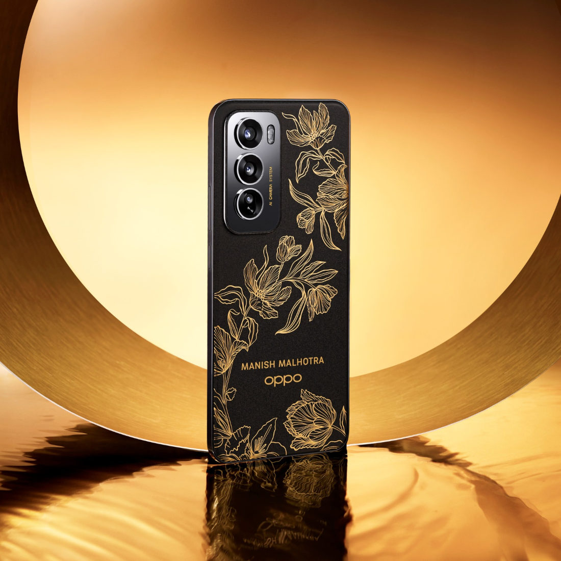 OPPO Reno12 Pro 5G Manish Malhotra Edition Design