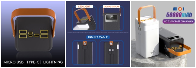 UNIX UX 1539 Power Bank Specs