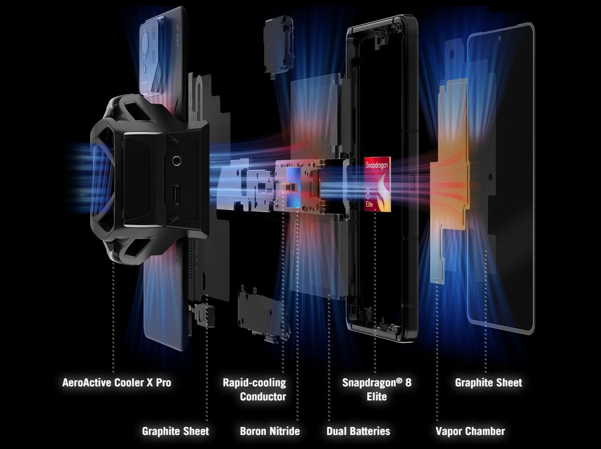 ASUS ROG Phone 9 cooling