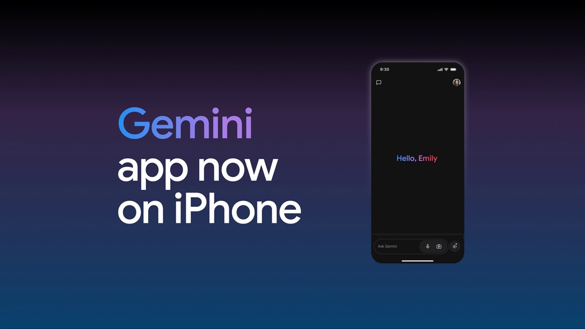 Gemini app now on iPhone