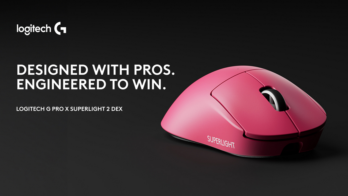 Logitech PRO X SUPERLIGHT 2 DEX PINK KV