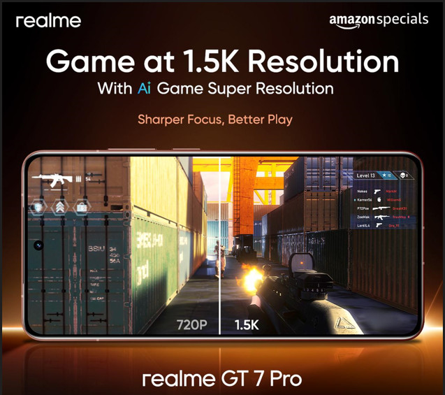 realme GT 7 Pro AI gaming features