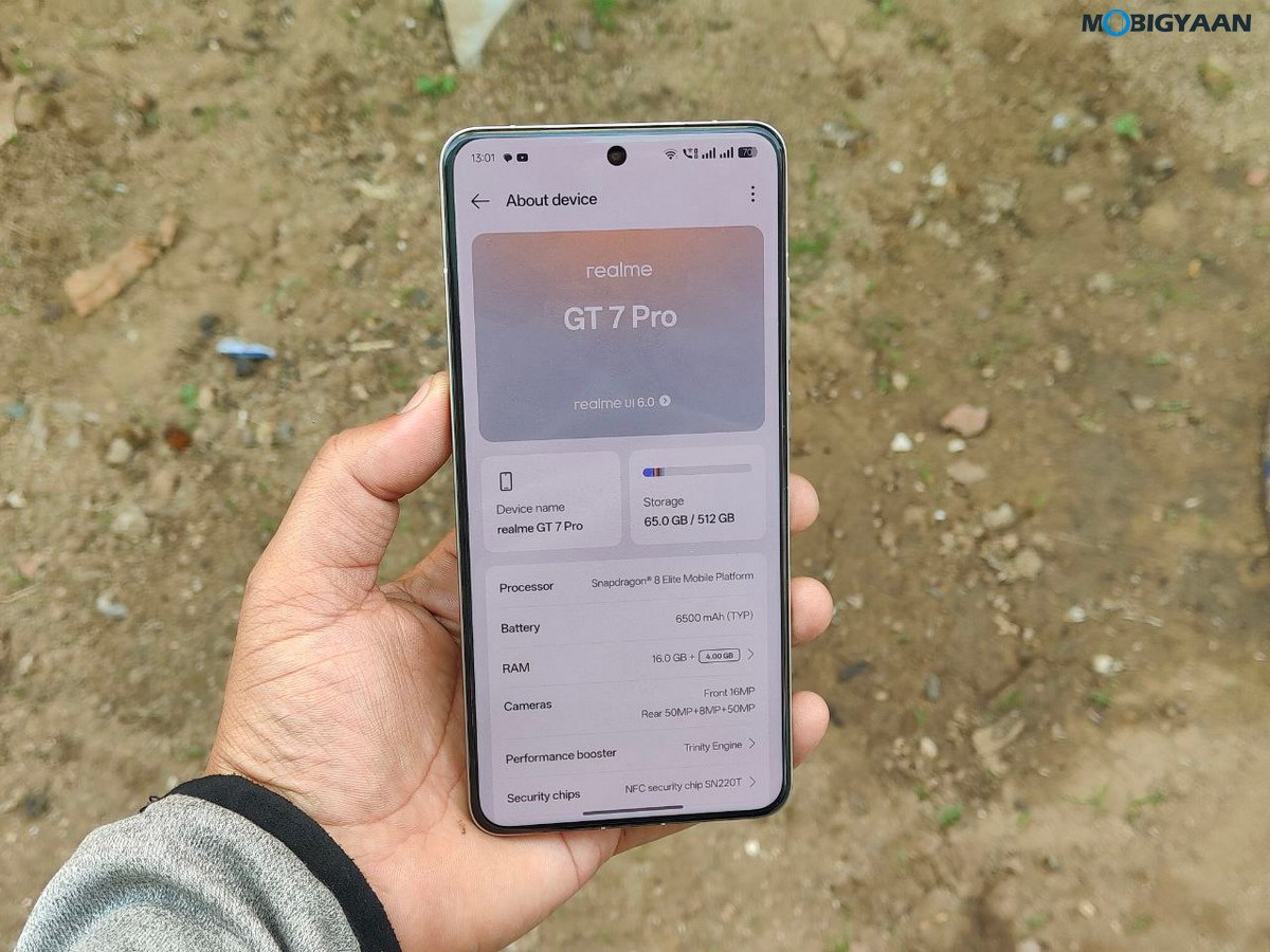 realme GT7 Pro Review Design Display Cameras Build Quality India 9