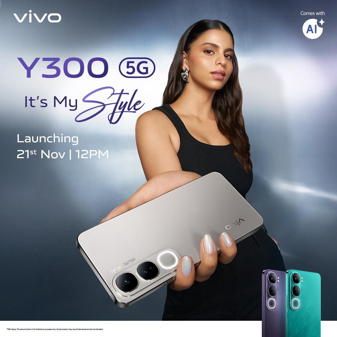 vivo Y300 India launch invite