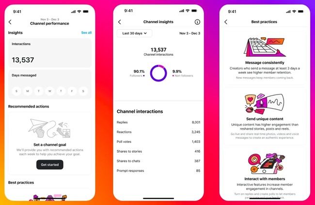 Instagram Broadcast Channel Insights 1