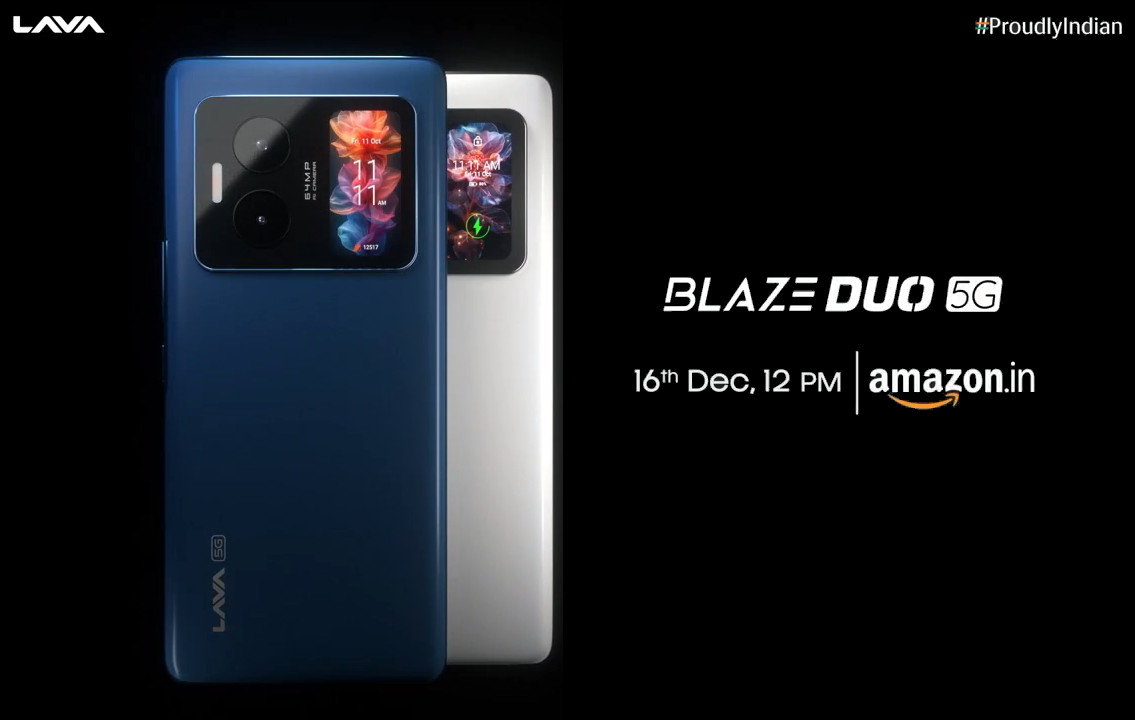 Lava Blaze Duo launch teaser