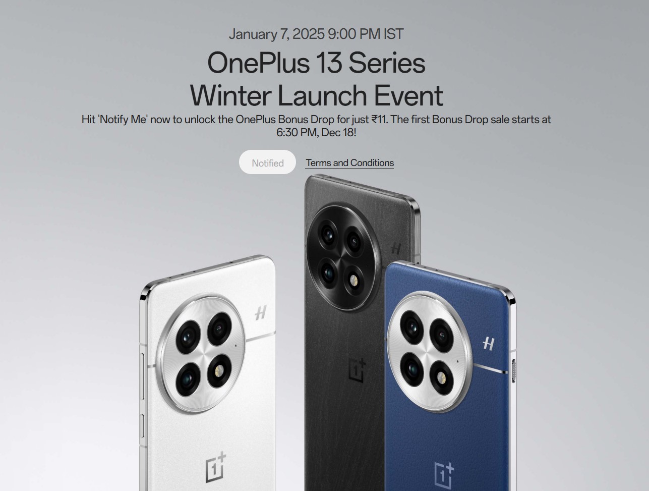 OnePlus 13 series global launch event contest 2