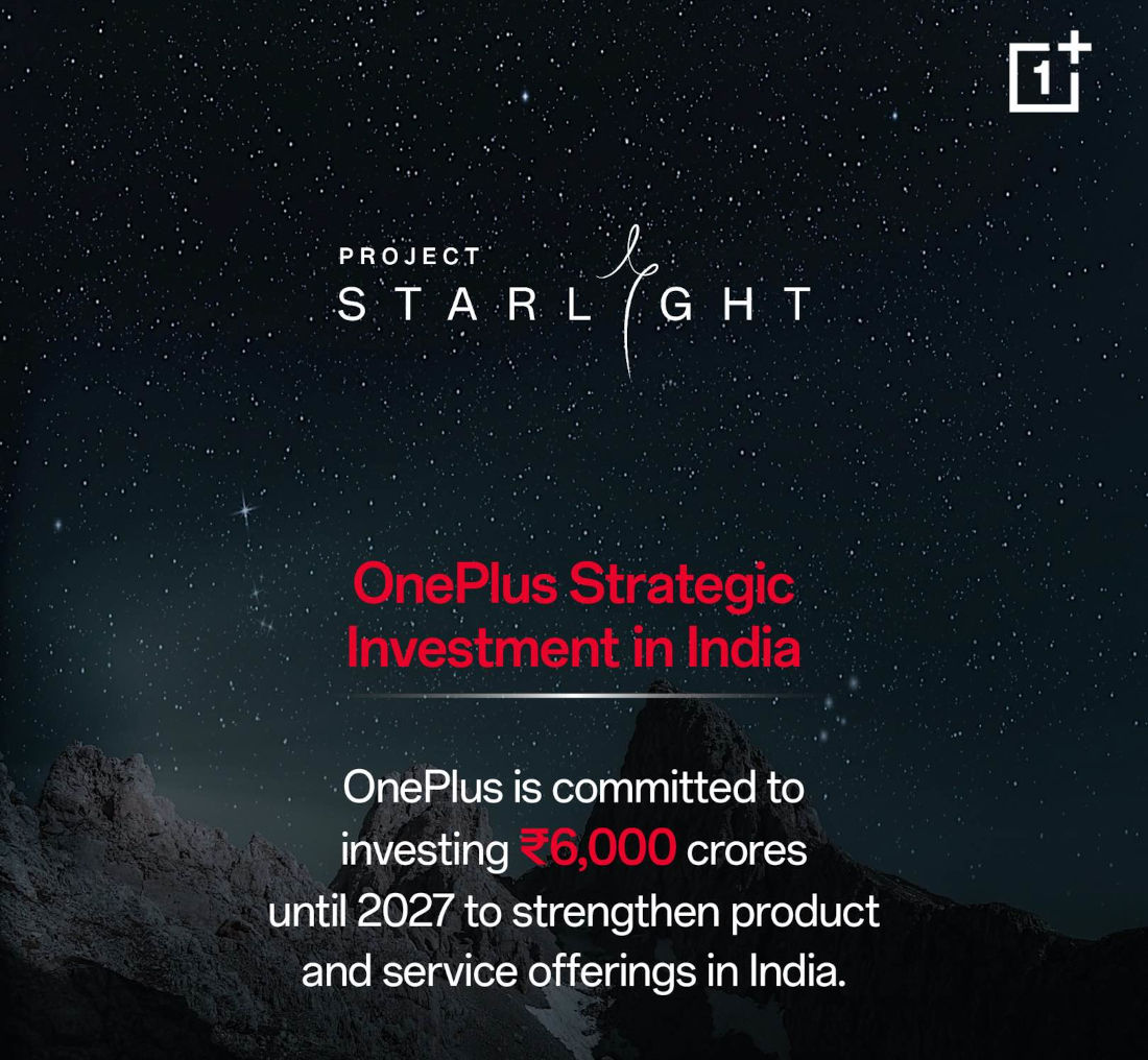 OnePlus Strategic Investment India 1