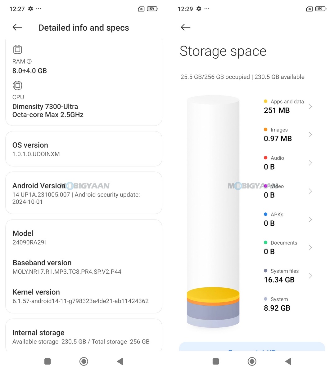 Redmi Note 14 Pro 5G Review MIUI 14 About Specs CPU RAM Storage