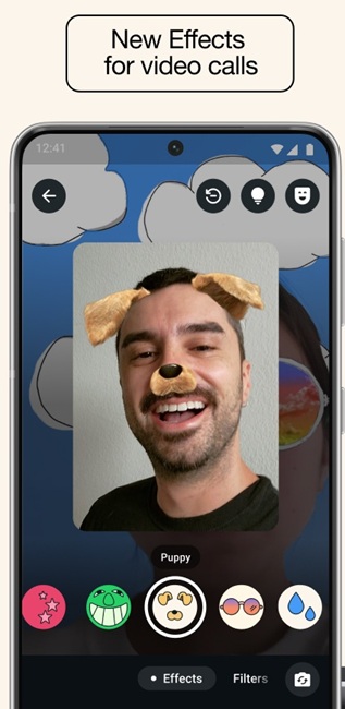 WhatsApp New Video Call Effects
