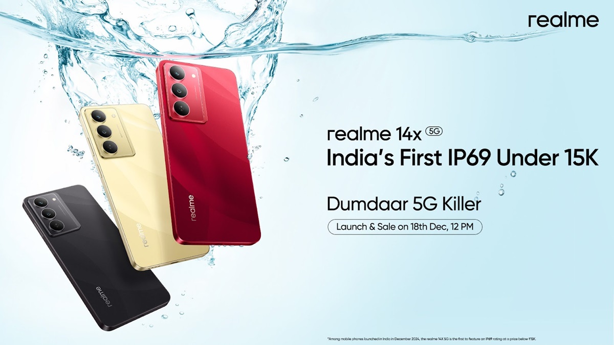 realme 14X 5G India launch date