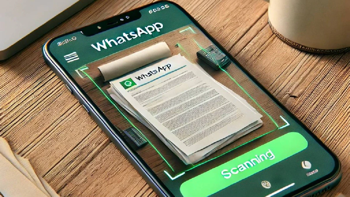 whatsapp document scanning