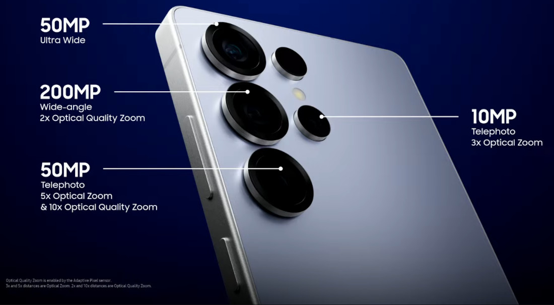 Samsung Galaxy S25 Ultra camera specs