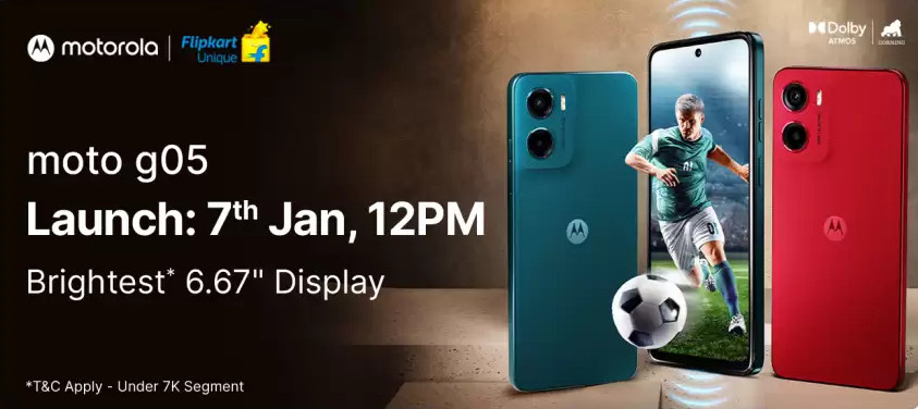 moto g05 India launch date