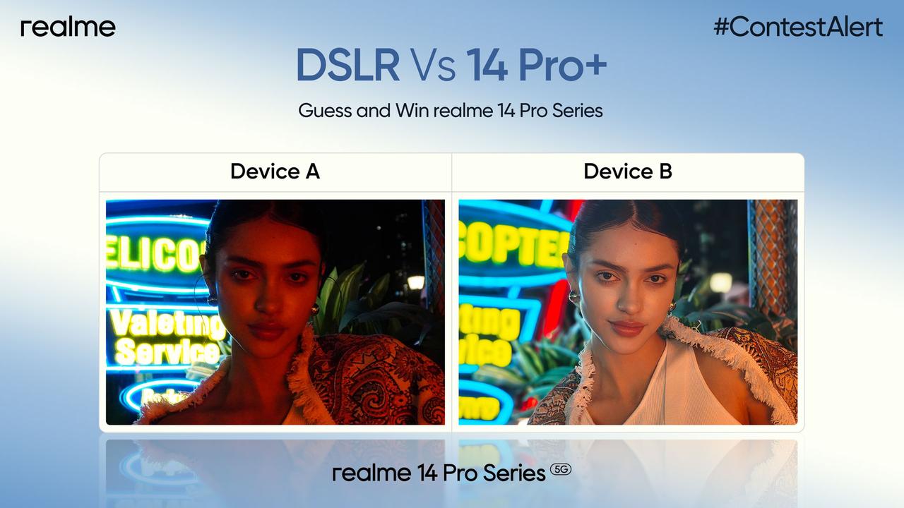 realme 14 Pro vs DSLR