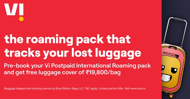 Vi x Blue Ribbon Bags International Roaming Pack