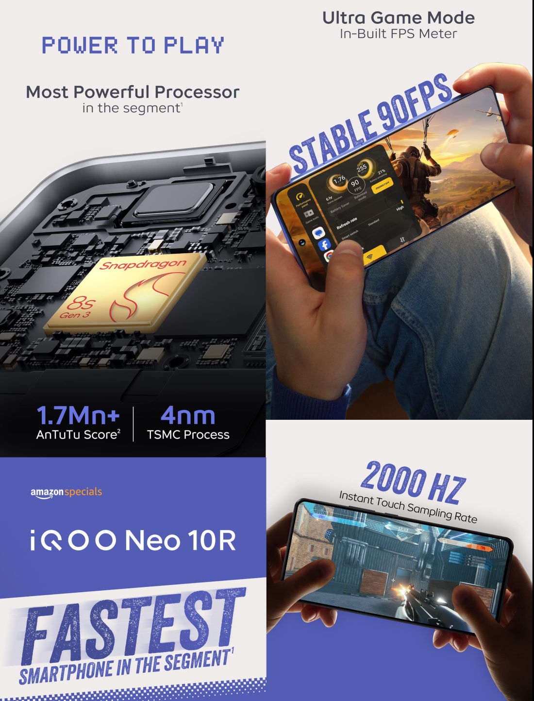 iQOO Neo 10R features teaser