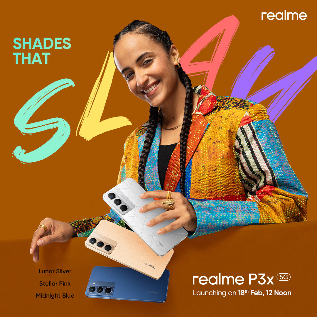 realme P3x 5G India launch date