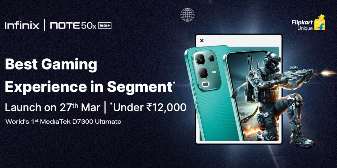 Infinix Note 50x 5G price teaser