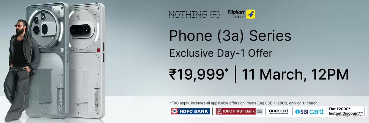 Nothing Phone 3a Series India