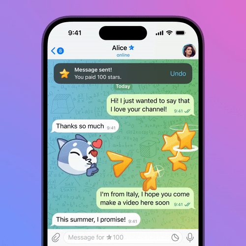 Telegram Star Messages Control 113
