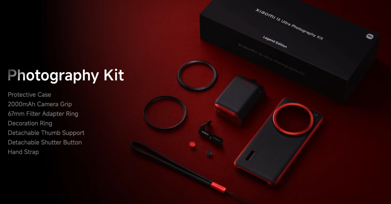 Xiaomi 15 Ultra Photography Kit features