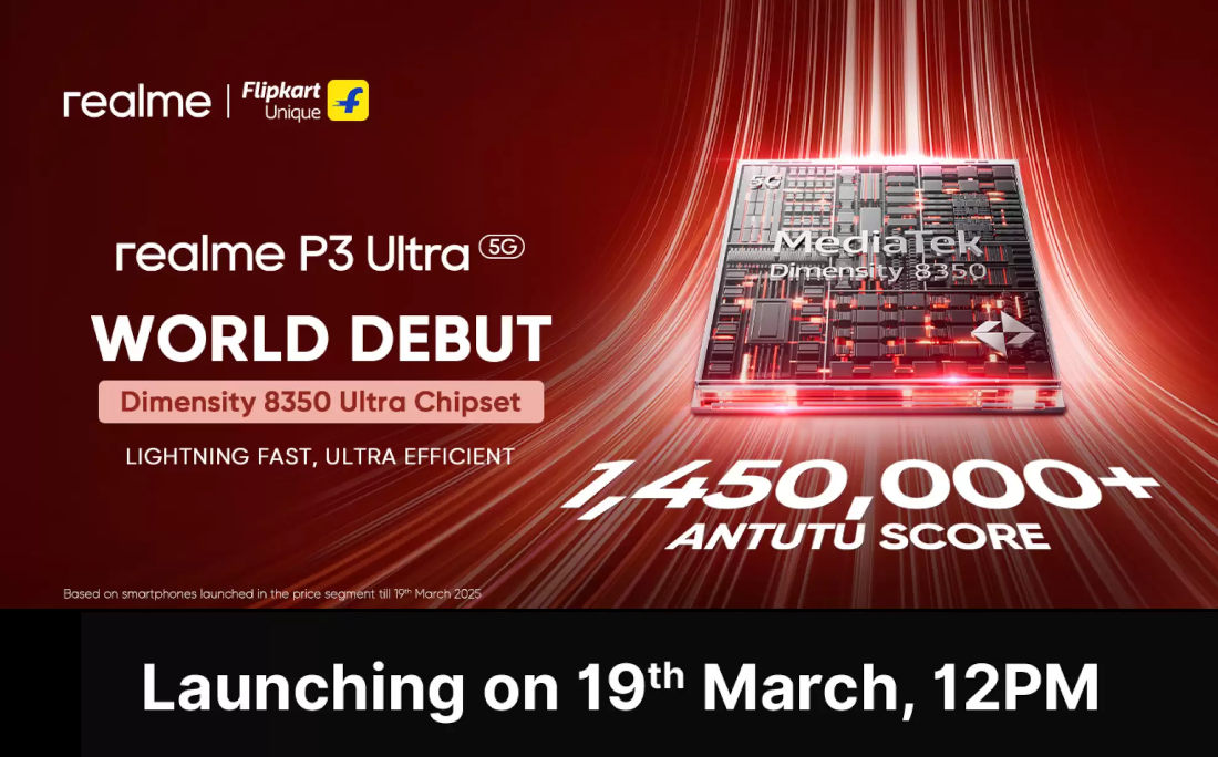 realme P3 UIltra India launch date