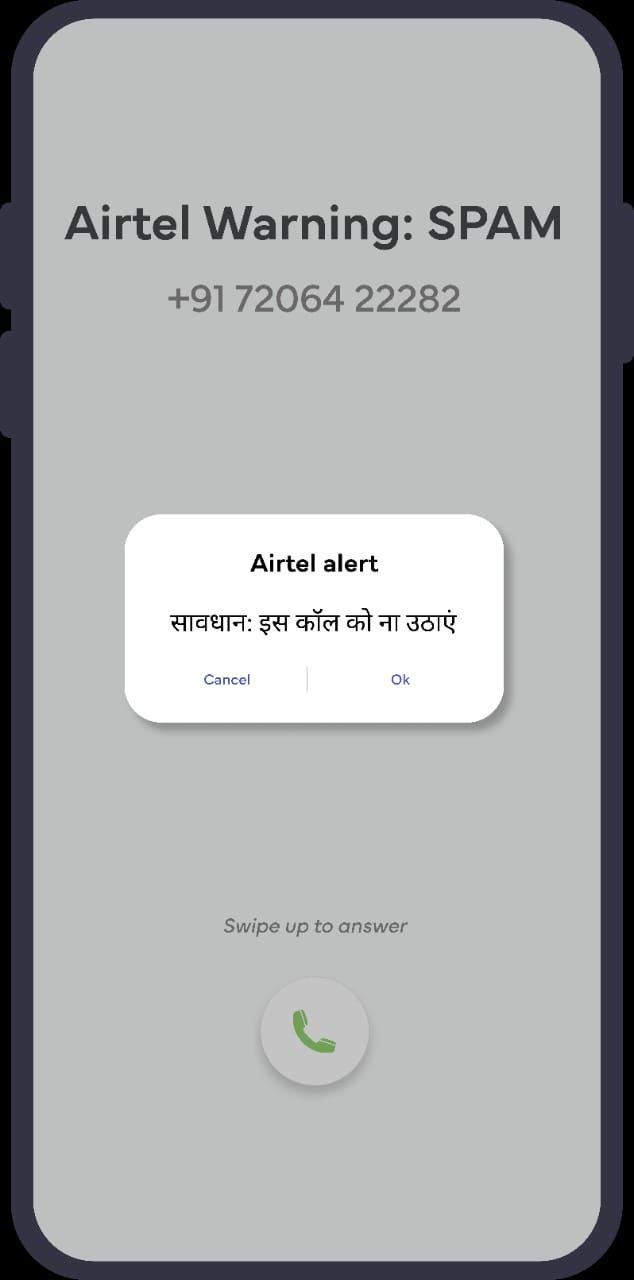airtel spam